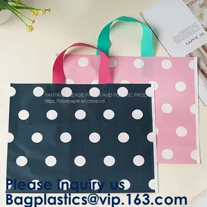 Shopping Bags Small Medium & Large, Gift Bag With Handles, Gusset With Cardboard For Retail Merchandising thumbnail-1