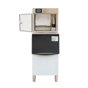 500kgs/24hours Hot Bar Cube Ice Making Machine Ice Maker Cube Maker Equipment Granular Ice Machine With CE C thumbnail-3