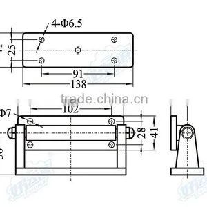 09109 Refrigerated Hinges Deep Freezer Hinges thumbnail-2