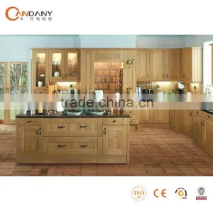 European Style Apartment Kitchen Cabinet Model thumbnail-1