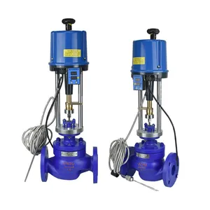 Manufacturer Wholesale Electric Temperature Regulating Valve Durable Flange Regulating Valve thumbnail-5
