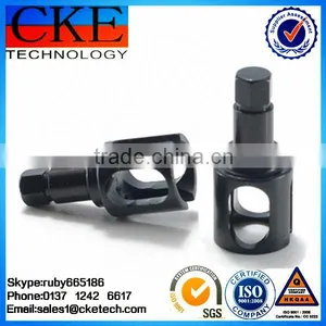 Black Anodizing CNC Aluminum Turning Parts thumbnail-1