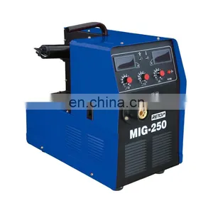 MIG-270I Igbt Mig Mag Semi-automatic Welding Inverter 15-20l/min 16.5-27.5v 50-270A 50/60HZ Blue 60% 85% Rated Duty Cycle thumbnail-1