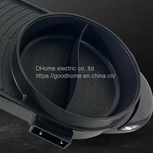 Mandarin Duck Hot Pot/Roast Pork and Rinse Roast Integrated Pot/Multi Functional Cooking Electric Hot Pot（Wechat:13510231336） thumbnail-4