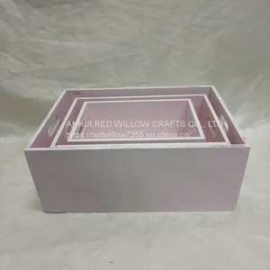 Customized Size Rectangle Planter Wooden Pot for Garden Wooden Planters for Sale thumbnail-1