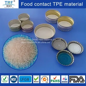 Manufacturers That Produce Thermoplastic Elastomer TPE Raw Materials for Soymilk Bottle Cap Seal Liner Gasket thumbnail-1