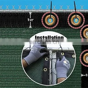 HDPE Shade Net Privacy Netting Fence Mesh Cover Privacy Screen thumbnail-3
