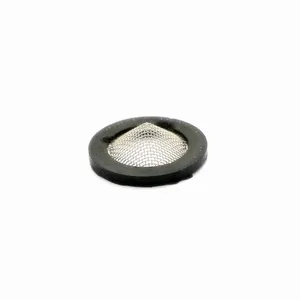 Customized Round Shape Stainless Steel Wire Mesh Filter Disc With Rubber Rim thumbnail-4