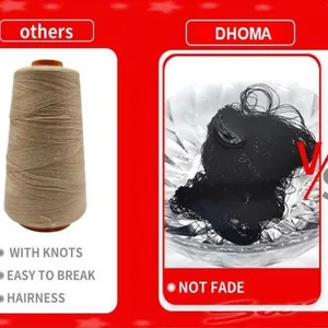 Oeko-Tex 40S/2 4000Y Sewing Thread no Knots Dyed Colorful 100% Spun Polyester Sewing Thread With 1800 Stock Colors thumbnail-4