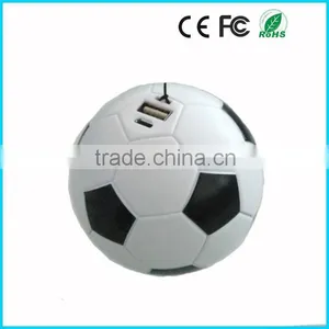 Football Shape 2600mAh Power Bank Mobile Portable Charger for Phone thumbnail-2