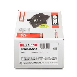 Wholesale Original FERODO Ceramic Brakes FDB4981-OES Auto Ceramic No Noise Ceramic Brake Pads for NISSAN(CA) EB3C2001AA thumbnail-5