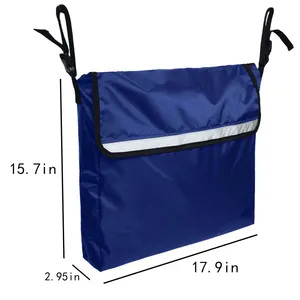 Wheelchair Backpack Bag With Cup Holder Travel Messenger Backpack Insulated Compartment Wheelchair Backpack thumbnail-5