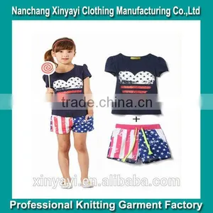 Kid Wear Girl Clothing and Pants With Printing / T Shirt Printing Made in China Jiangxi Nanchang thumbnail-1