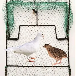 Bird Nets Humane Traps Sparrow Bird Pigeon Quail Humane Live Catching Bird Cage Size 50x60cm thumbnail-3