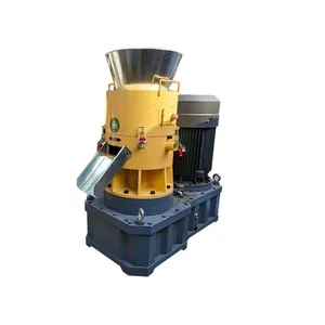 High-Efficiency 350-450kg/h Flat Die Biomass Pellet Machine thumbnail-1