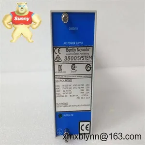 Bently Nevada 3500/15-05-00-00 Power Supply – Core AC Module for 3500 Series Racks thumbnail-2