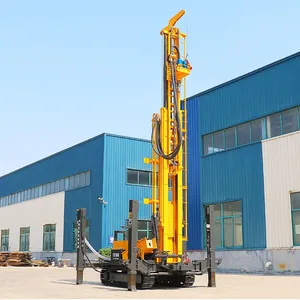 Crawler Hydraulic Core Drilling Rig Water Well Drilling Equipment Air Compression Pneumatic Water Well Drilling Rig thumbnail-1