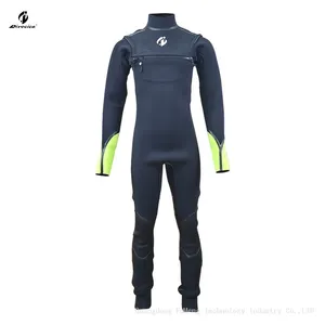 Comfortable Diving Wet Suit Scuba Full Suit Junior SBR Neoprene Flat Lock Wetsuit Reinforcement Knee Pad thumbnail-1