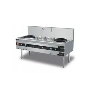 KuaiChu Double Burner & Double Warming Natural Gas Stove thumbnail-3