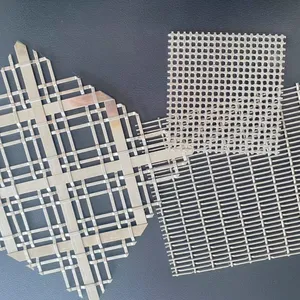 Aluminium Wire Rope Woven Mesh for Architectural Facades thumbnail-1