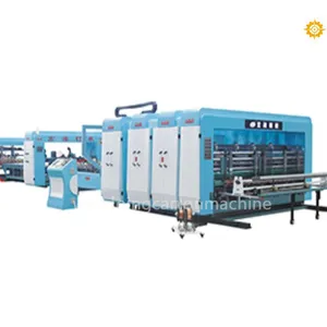 Heavy Duty Automatic Folder Gluer Stitcher Machine thumbnail-1