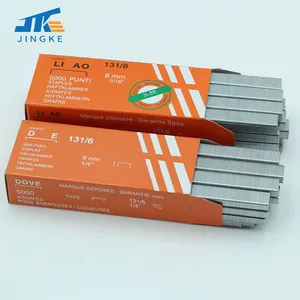 OEM Factory Hot Sale Staples Durable Quality 13 Series Staples Model 13/10 13/6 13/8 Furniture Staples thumbnail-1