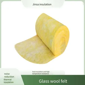 Jinsa 1200*70mm Glass Wool Roll Felt for Greenhouses With High Fiber Toughness, Factory Supply thumbnail-2