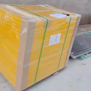 High Strength GRP Molded Grating Non Conductive For Power Plant Working Floor thumbnail-1