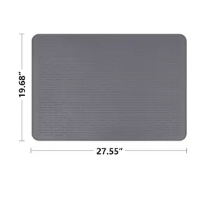 Silicone Induction Cooktop Mat Magnetic Stove Top Protector Heat Resistant Hot Pad Countertop Guard Kitchen Dish Drying Mat thumbnail-5