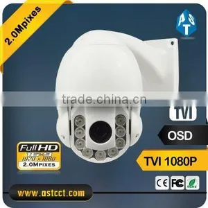 Intelligent Full HD TVI Camera 1080P 10x Zoom Ptz Camera 2.0Mp Sony Sensor Mini IR Ptz High Speed Dome Camera, Support IP66 thumbnail-1