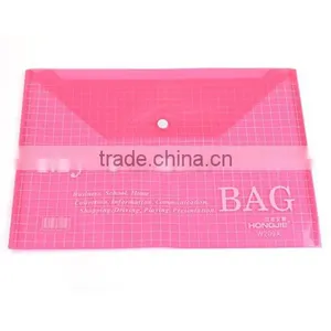 A4 PP Transparent Portfolio Transparent File Cover With Snap Button thumbnail-2