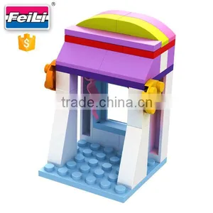 Cheap Toys for Kids Cogo Girls Blocks 2 in 1 Funny Building Bricks Toys thumbnail-3