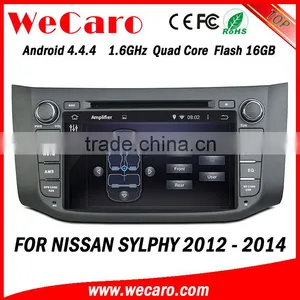 Wecaro WC-NU8053 Android 4.4.4 Car Dvd for Nissan Sylphy Car Audio 2012 2013 2014 3G Wifi Playstore Quality Choice thumbnail-2