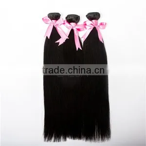 Qingdao Wholesale Pure Indian Remy Virgin Human Hair Weft Wholesale Virgin Indian Temple Hair Cuticle Attached thumbnail-1