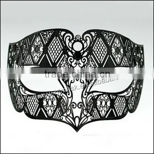 New Fashion Black Butterfly Ichigo Hollow Mask for Party With Rhinestone and Crystal thumbnail-1