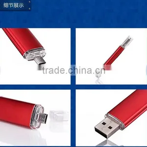 Hot Selling Wholesale Factory Supply Smart Phone 4GB Super Quality Unique OTG USB Flash Drive With Customized Logo thumbnail-5