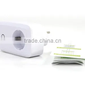 Wholesale CE ROHS 110-240V EU Standard Smart WIFI Power Plug Socket thumbnail-6