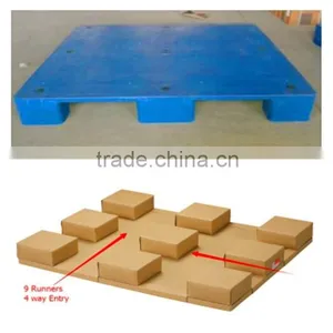 Heavy Duty Single Faced Style 4 Way Entry Plastic Pallet Substitute Honeycomb Pallet thumbnail-1