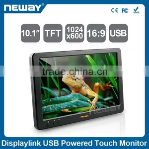 Hidden Bracket 4 Wirse Resistive Touch Panel Widescreen Lcd Monitor thumbnail-3
