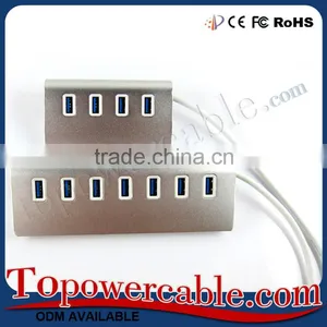 Premium High Speed Factory Price Aluminum External Usb 3.0 7 Port Hub thumbnail-6