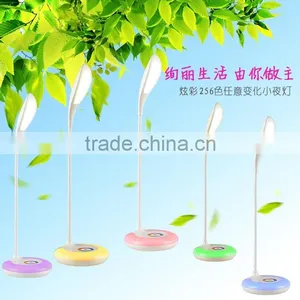 Rechargeable Flexible Night Light USB Desk Light JK-848 Rechargeable Color Changing Cordless Led Table Lamp Supplier's Choice thumbnail-1