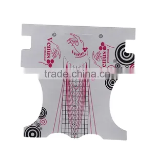 500 Big Salon Silver Nail Forms thumbnail-1