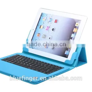Detachable Leather Bluetooth Keyboard Case for 9.7"-11.1" Tablet PC thumbnail-3