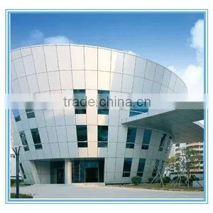 Powder Coating,Pe and PVDF Aluminum Curtain Wall thumbnail-1