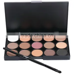 Natural 15 Colors Eye Shadow Comestic Long Lasting Makeup Eyeshadow Palette For Women 3 Patterns For Choose thumbnail-1