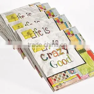 Isposable Paper Serviettes, Personalized Beach Party Napkins Napkin Printing thumbnail-6