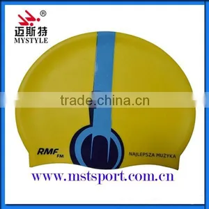 2016 Waterproof Swimming Hats Hot Sale thumbnail-4