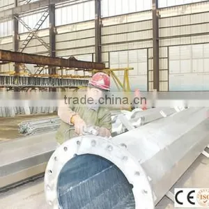30m Galvanized Telecom Antenna Mast Tower thumbnail-3