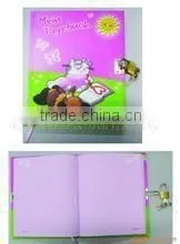 Lock Diary/secret Diary/girl Diary Italian pu Notebook thumbnail-1