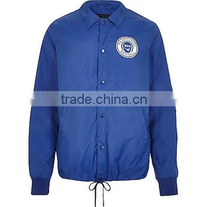 Wholesale Nylon Coaches Jackets, Wholesale Men Coaches Jackets, Wholesale Custom Coaches Jackets thumbnail-4